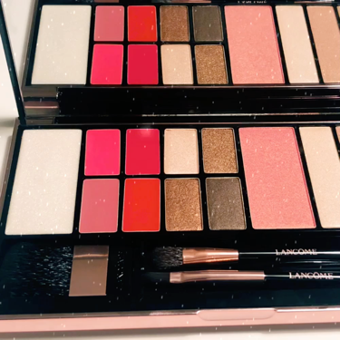 The Flirting Eyeshadow Palette/LANCOME/パウダーアイシャドウの動画クチコミ1つ目