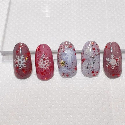 ジェルネイル(ライト対応)/セリア/ジェルネイルの人気ショート動画