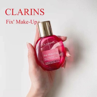 フィックス メイクアップ/CLARINS/ミスト状化粧水を使ったクチコミ（1枚目）