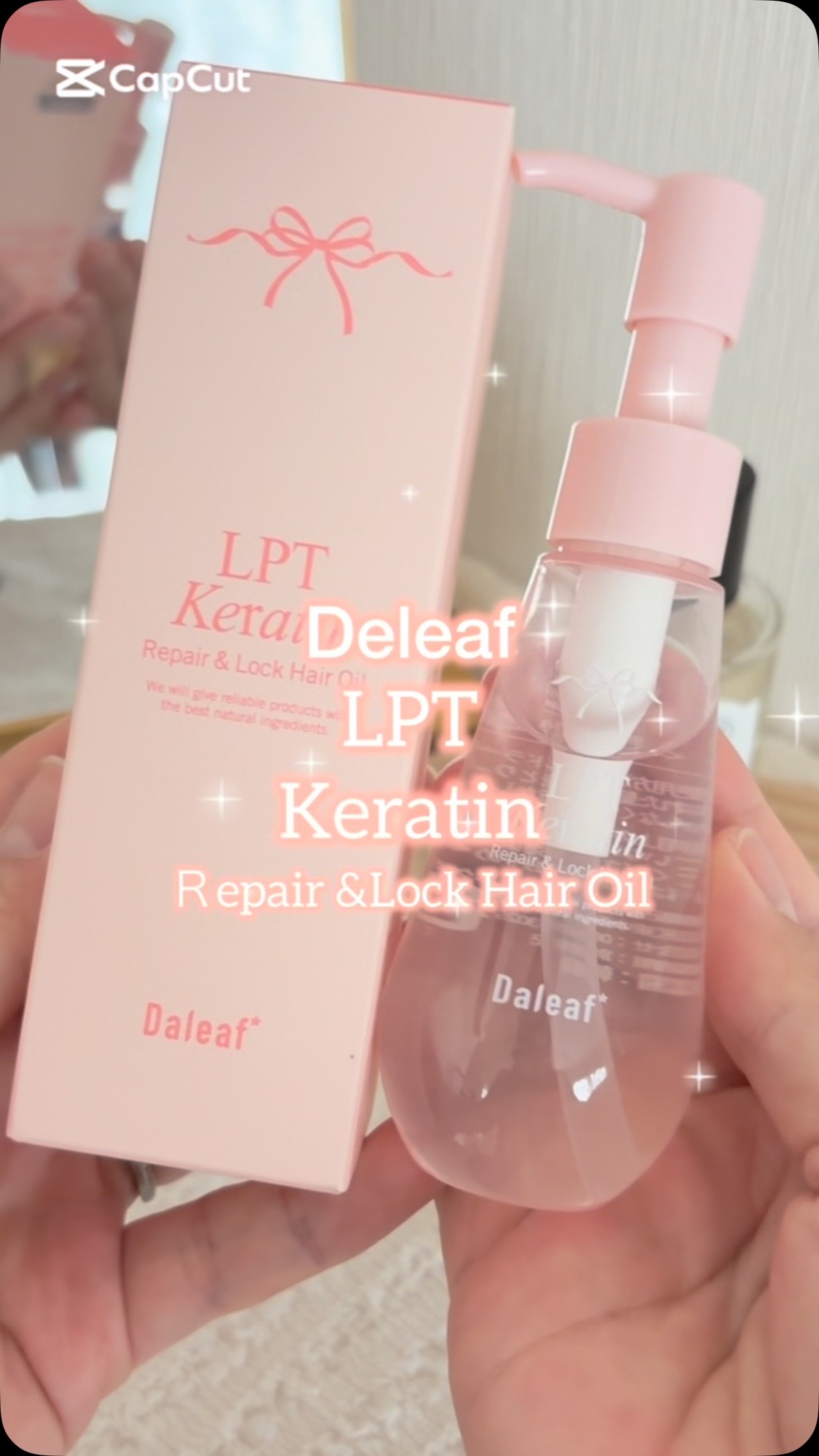 ダリーフ@daleaf_jpで人気のLPTヘアオイル手軽に買えるようになったみたい🥺🫶
リニューアルして可愛さもパワーアップ🎀✨

🎀LPT ヘアオイル🎀
とろんと滑らかなオイルはずっと髪に馴染んでベタつかずサラッとした仕上がり
