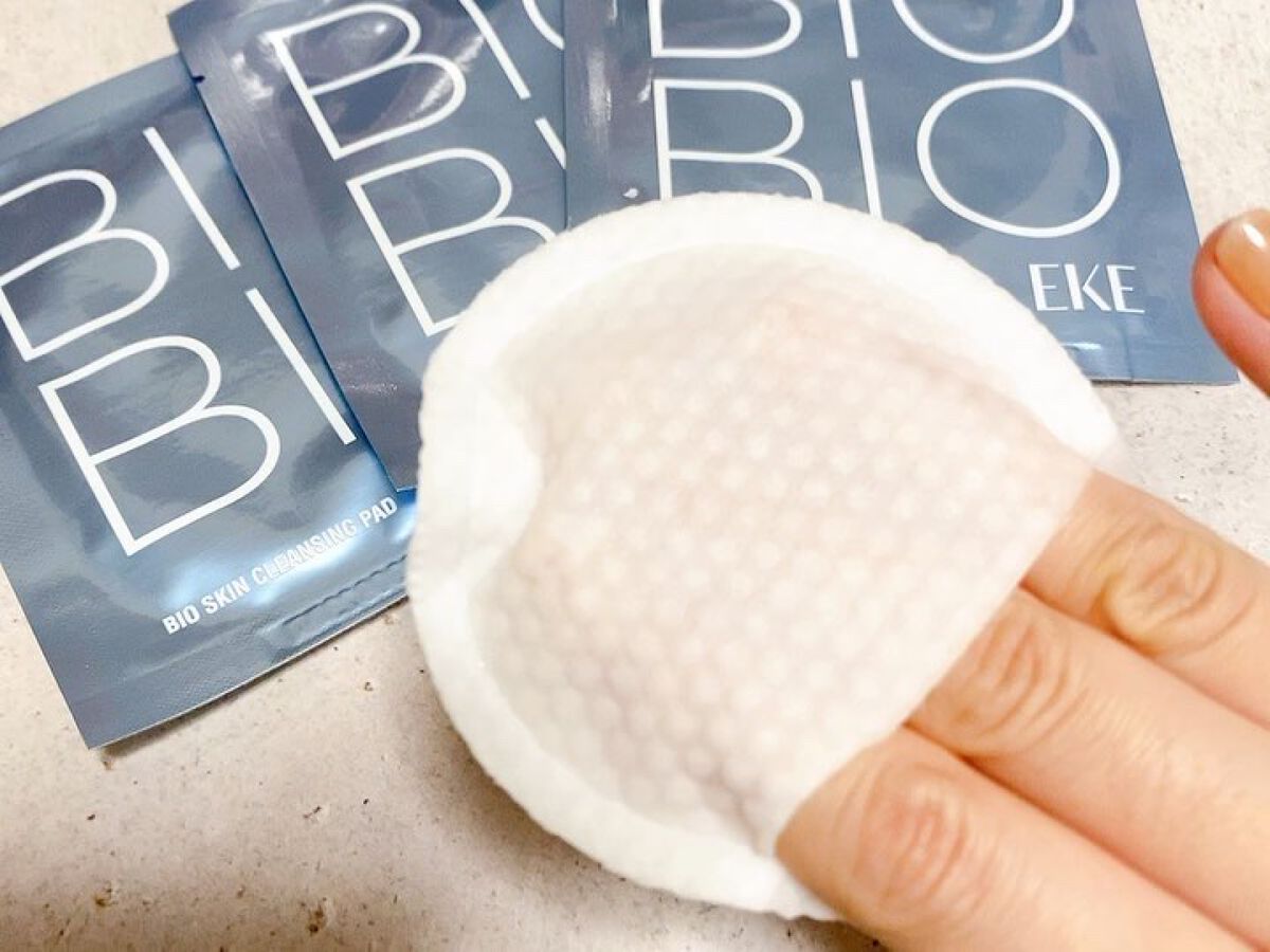 バイオスキンクレンジングパット/EKE/クレンジングシートを使ったクチコミ（1枚目）