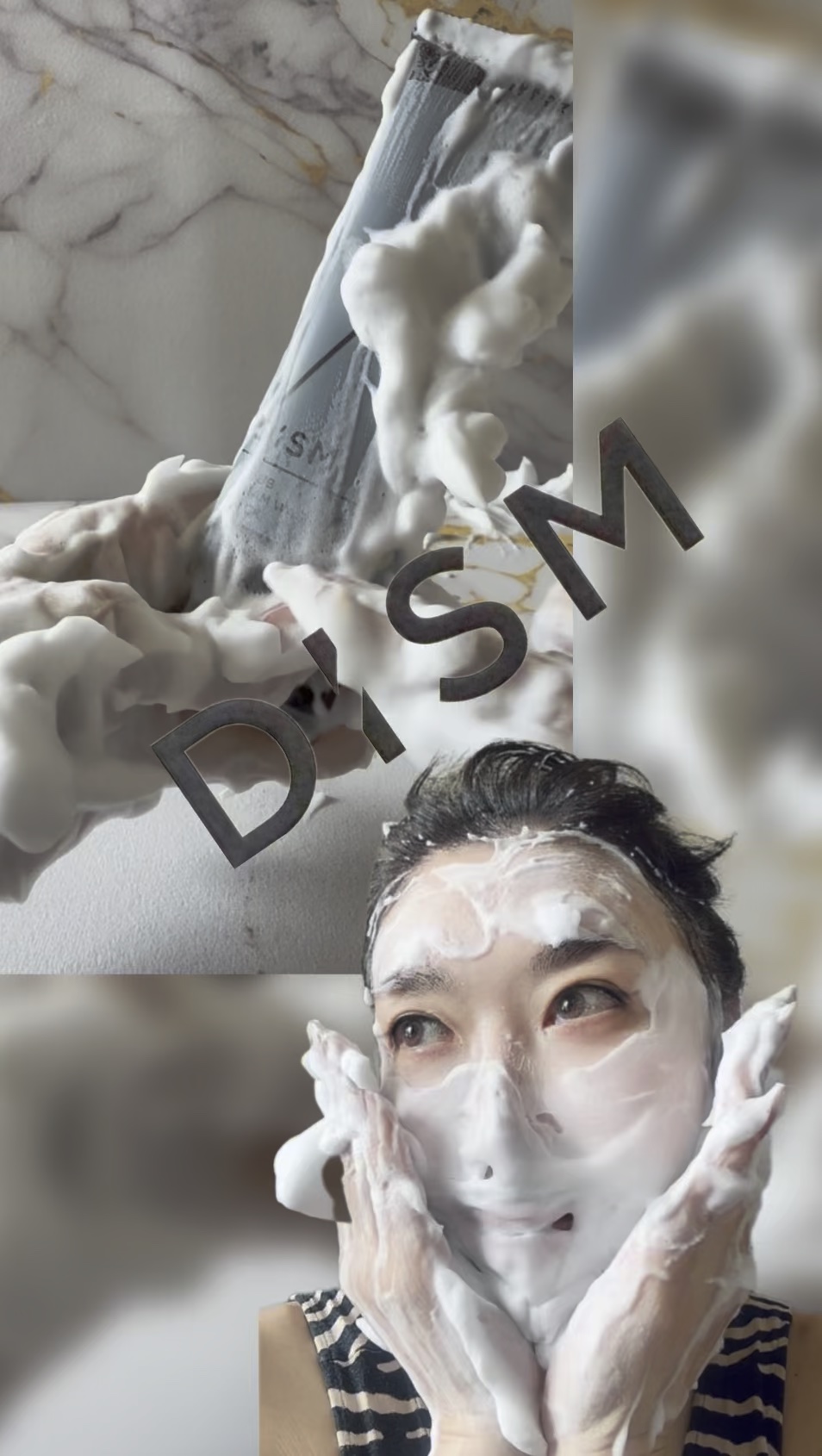 ディズム　スクラブクリームウォッシュ ブラック/DISM/洗顔フォームの動画クチコミ3つ目