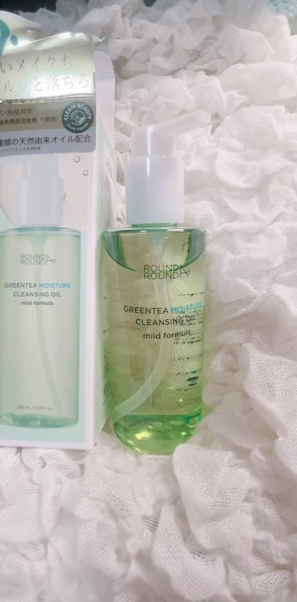 グリーンティーモイスチャークレンジングオイル/ラウンドアラウンド/オイルクレンジングの人気ショート動画