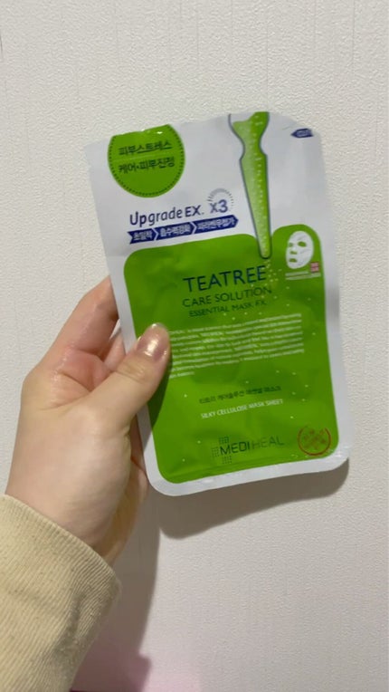 ティーツリーケアソリューション アンプルマスクJEX/MEDIHEAL/シートマスク・パックを使ったクチコミ(1枚目)