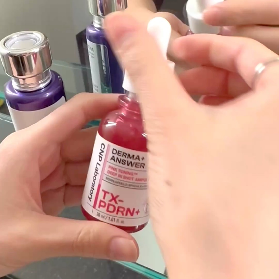 ピンクトーニング™︎ディープインショットアンプル/CNP Laboratory/美容液を使ったクチコミ（3枚目）