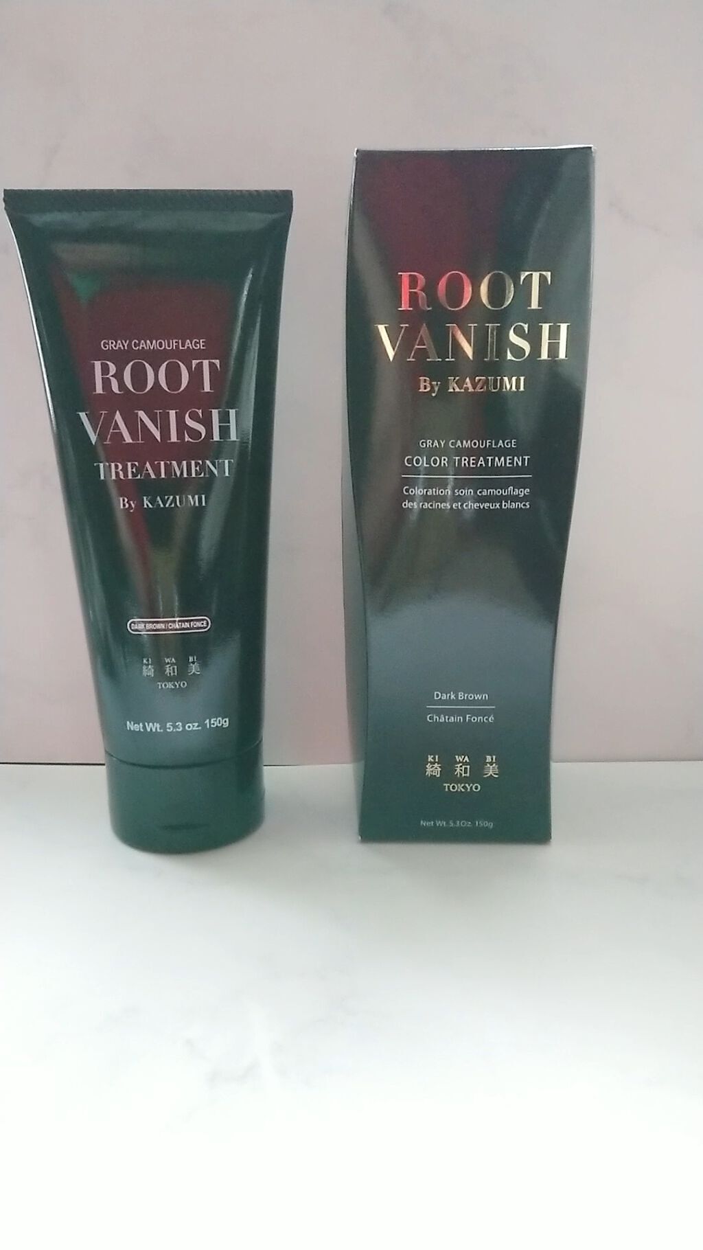 ROOT VANISH 白髪染めカラーシャンプー/ トリートメント/綺和美/市販シャンプーの動画クチコミ5つ目