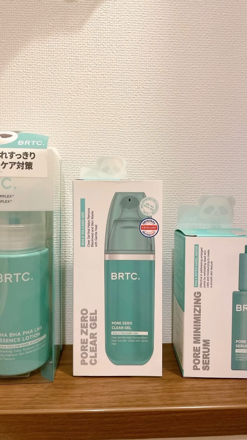 ポアゼロクリアジェル/BRTC/ピーリングを使ったクチコミ（1枚目）