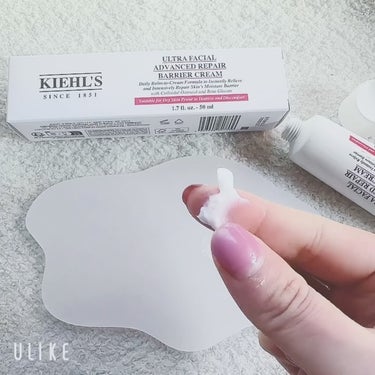 アドバンスト スキンバリア クリーム UF/Kiehl's/フェイスクリームを使ったクチコミ（2枚目）