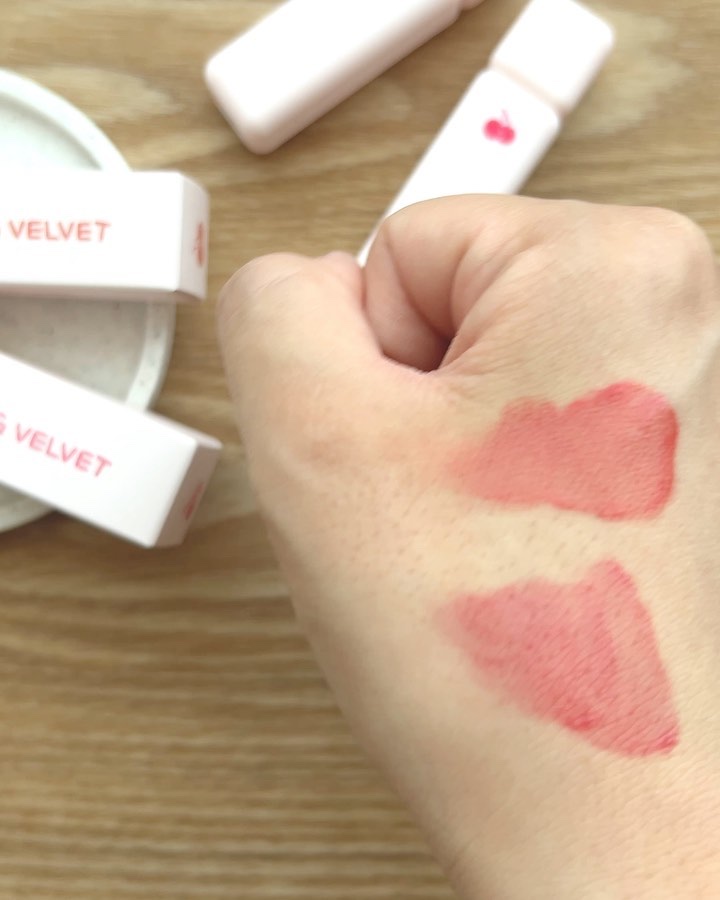 チューインガムベルベットティント/KIRSH(キルシー)/リップティントを使ったクチコミ（3枚目）