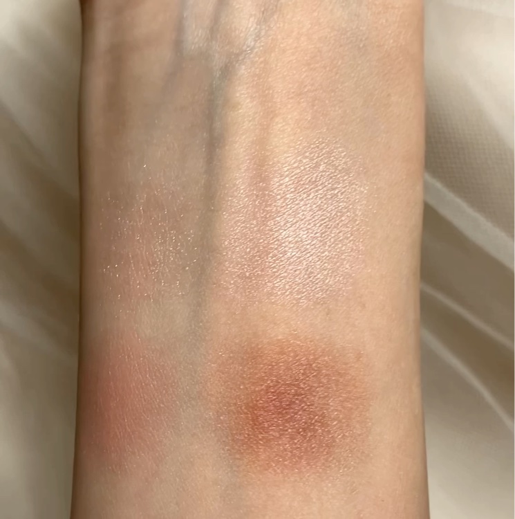 ベージュトーンアイシャドウ/CEZANNE/アイシャドウパレットを使ったクチコミ（2枚目）