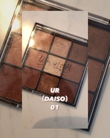 UR GLAM　BLOOMING EYE COLOR PALETTE/U R GLAM/アイシャドウパレットを使ったクチコミ（1枚目）