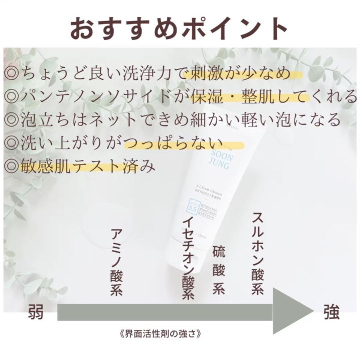 スンジョン フォームクレンザー/ETUDE/洗顔フォームを使ったクチコミ（2枚目）