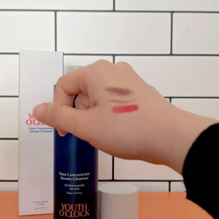タイムコンセントレイト セラムクレンザー /Youth o' clock/クレンジングジェルの動画クチコミ4つ目