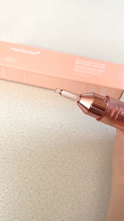 コラーゲングローブースターセラム/MEDICUBE/美容液を使ったクチコミ(3枚目)