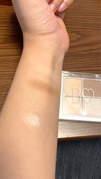 THE アイパレR/b idol/アイシャドウパレットを使ったクチコミ(5枚目)