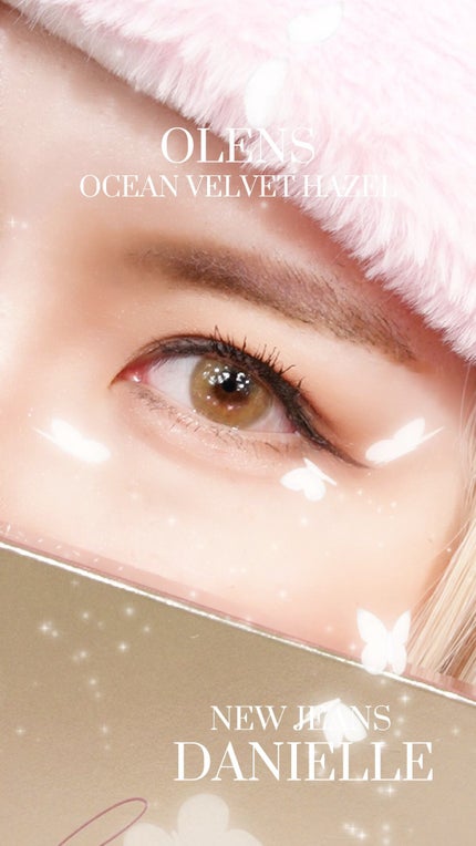 オーシャンベルベット 1day/OLENS/カラーコンタクトレンズの人気ショート動画