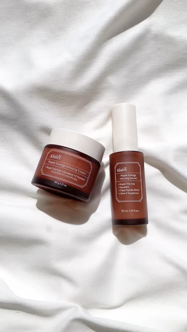 メープルエナジーインフュージングセラム/Klairs/美容液の人気ショート動画