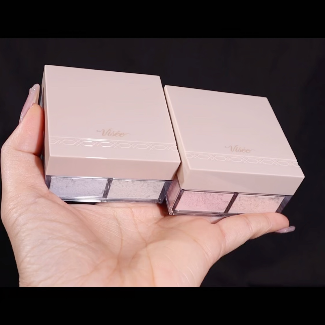 トリニタス グロウ パウダー/Visée/ルースパウダーを使ったクチコミ（2枚目）