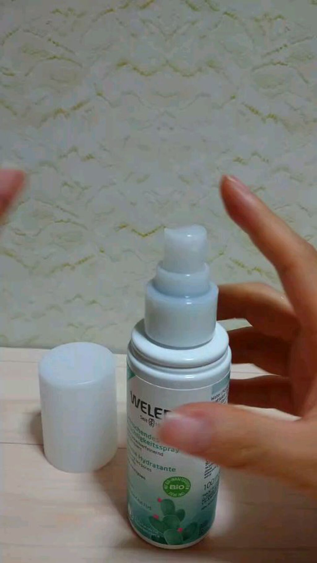 ウチワサボテン フェイシャルミスト/WELEDA/ミスト状化粧水を使ったクチコミ（1枚目）