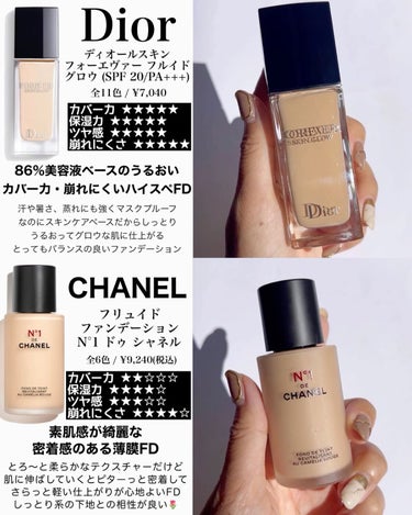  フリュイド ファンデーション N°1 ドゥ シャネル /CHANEL/リキッドファンデーションを使ったクチコミ（3枚目）