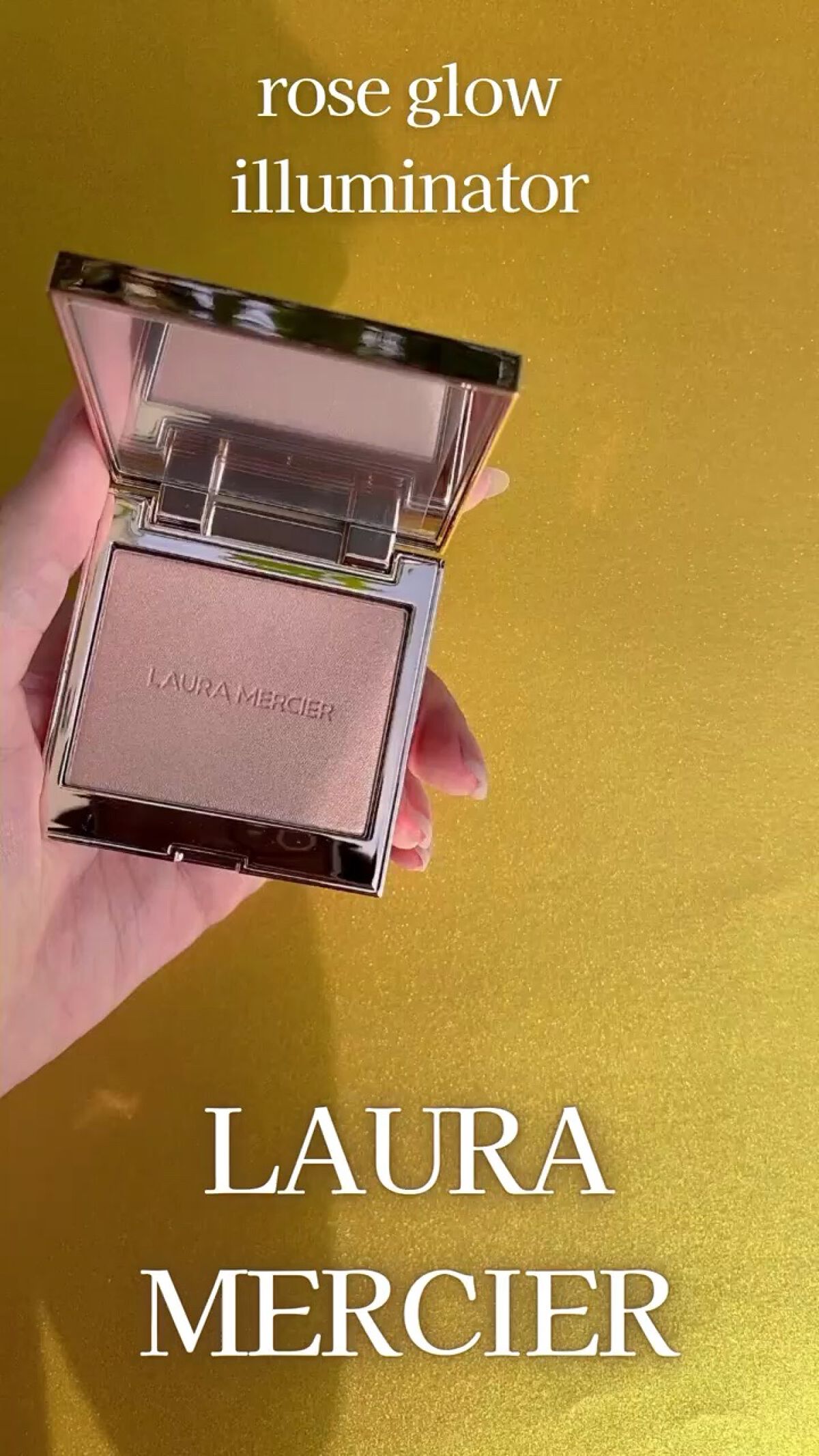 ローズグロウ イルミネーター /ローラ メルシエ/プレストパウダーを使ったクチコミ（1枚目）