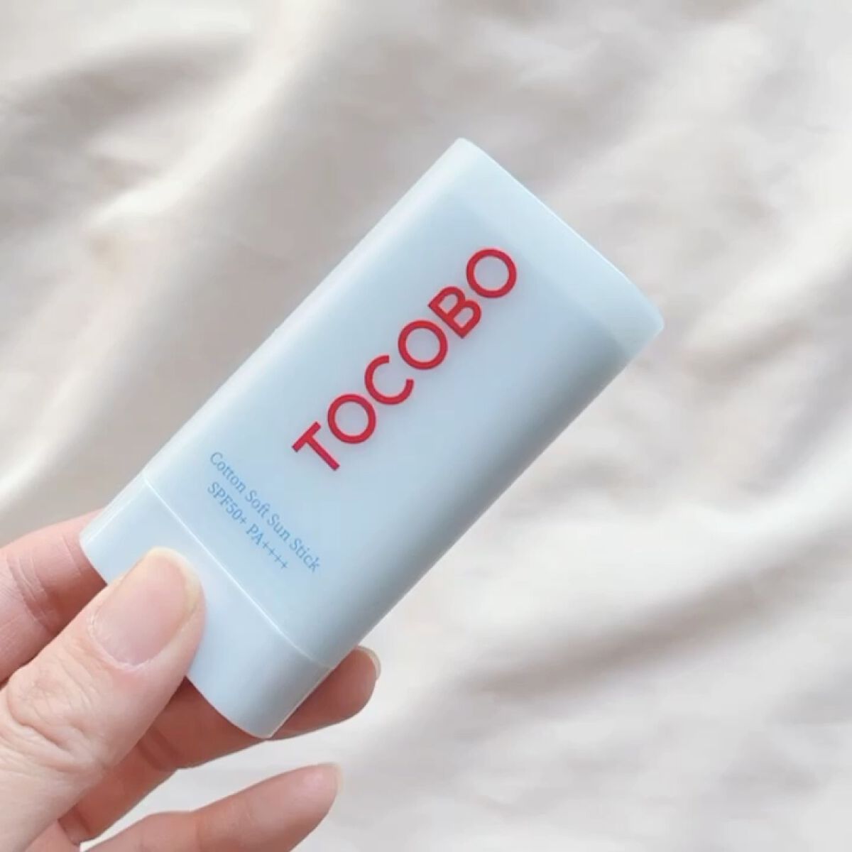 コットンソフトサンスティック/TOCOBO/日焼け止めスティックを使ったクチコミ（3枚目）