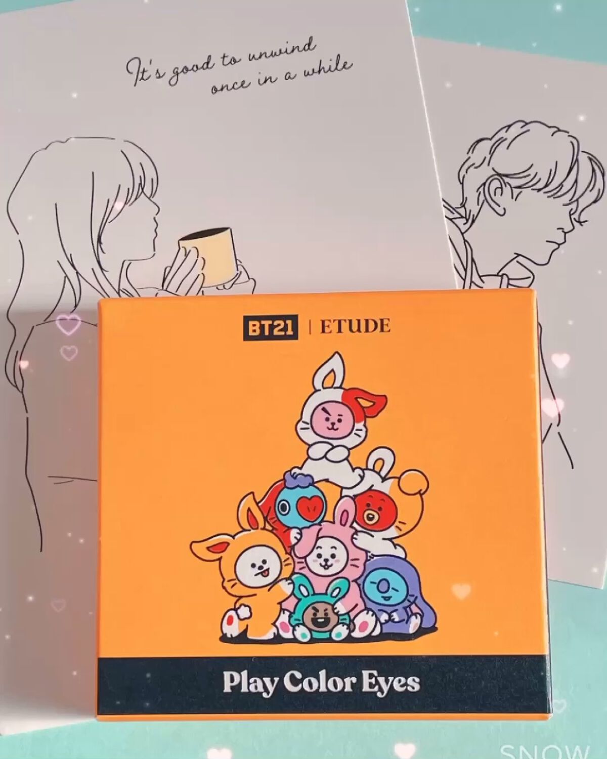 プレイカラーアイズミニ　COOKYオントップ/ETUDE/アイシャドウパレットを使ったクチコミ（1枚目）