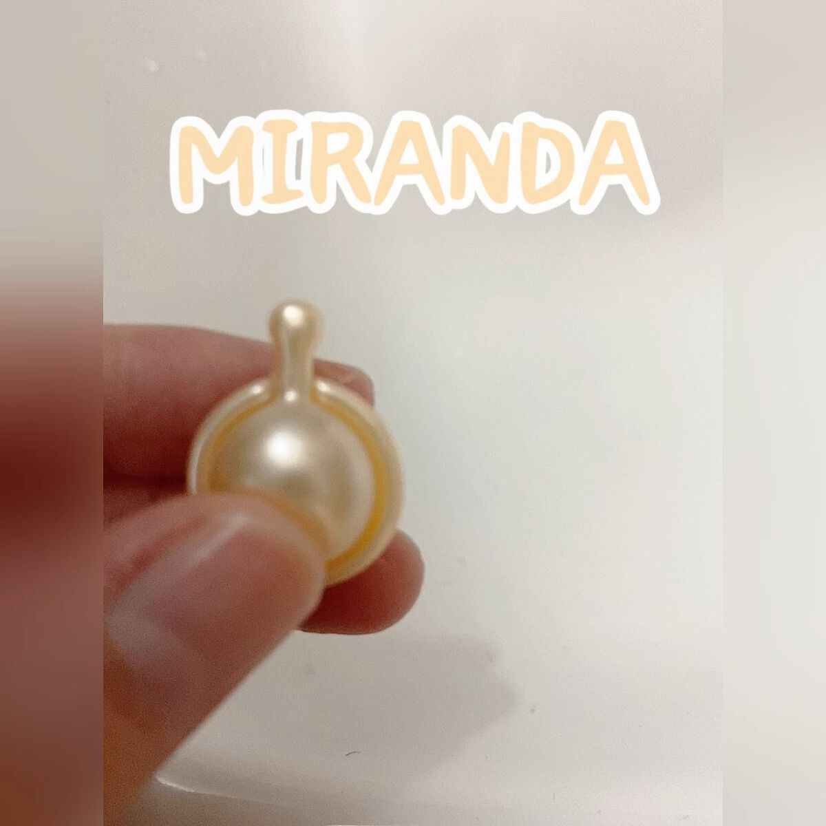 ヘアビタミン カラーケアヘアオイル/MIRANDA/ヘアオイルを使ったクチコミ（1枚目）