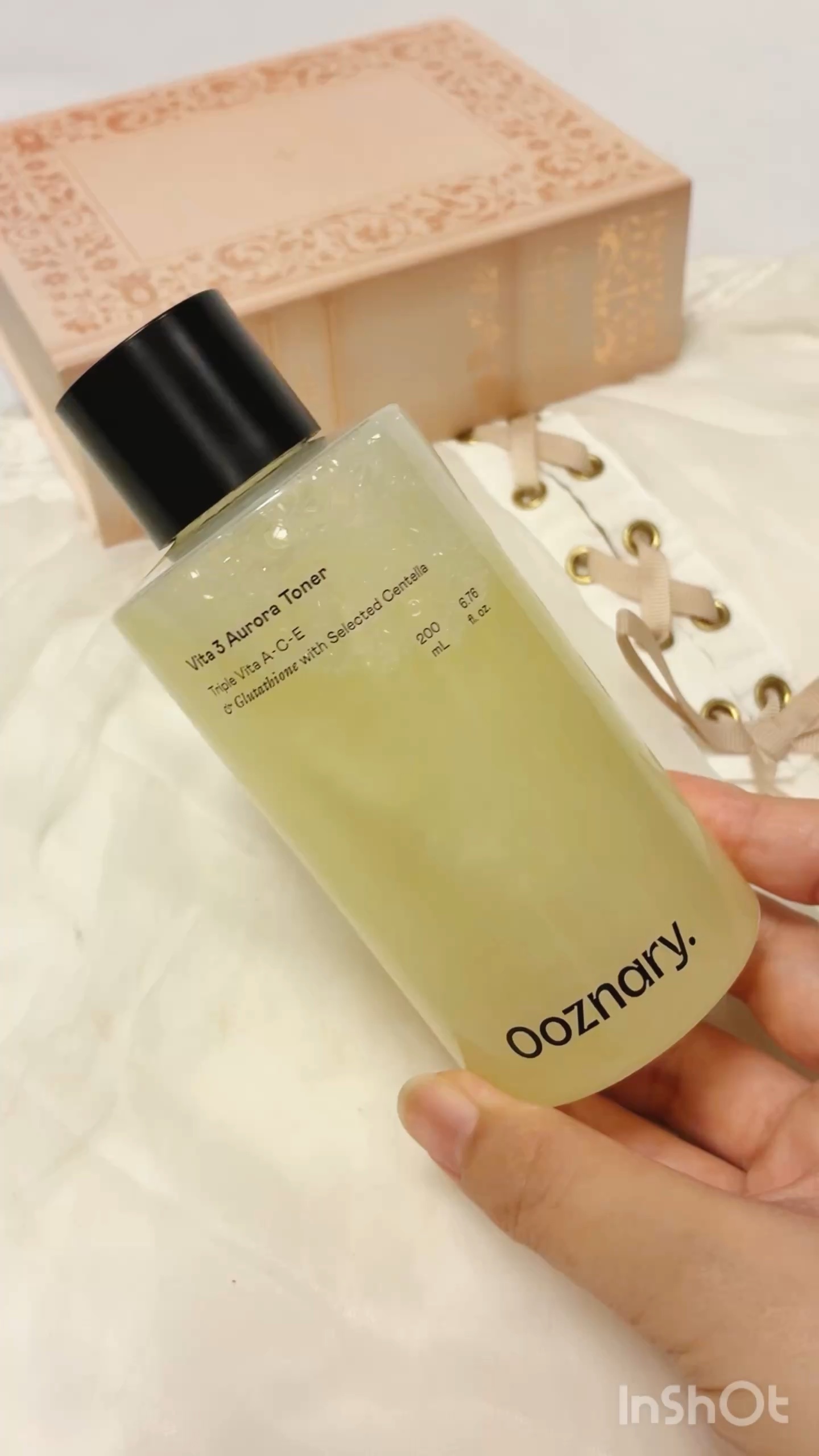 ビタ3オーロラトナー/オーズナリー/化粧水の動画クチコミ5つ目