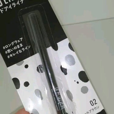 UR GLAM　LIQUID EYELINER/U R GLAM/リキッドアイライナーを使ったクチコミ（1枚目）