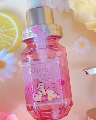 &honey &honey Melty モイストリペア シャンプー1.0／モイストリペア ヘアトリートメント2.0のクチコミ「🍯&𝕙𝕠𝕟𝕖𝕪×𝕡𝕠𝕠𝕙🍯


&honeyさんからまたまた可愛い期間限定パッケージ🧴
プーさ.....」（2枚目）