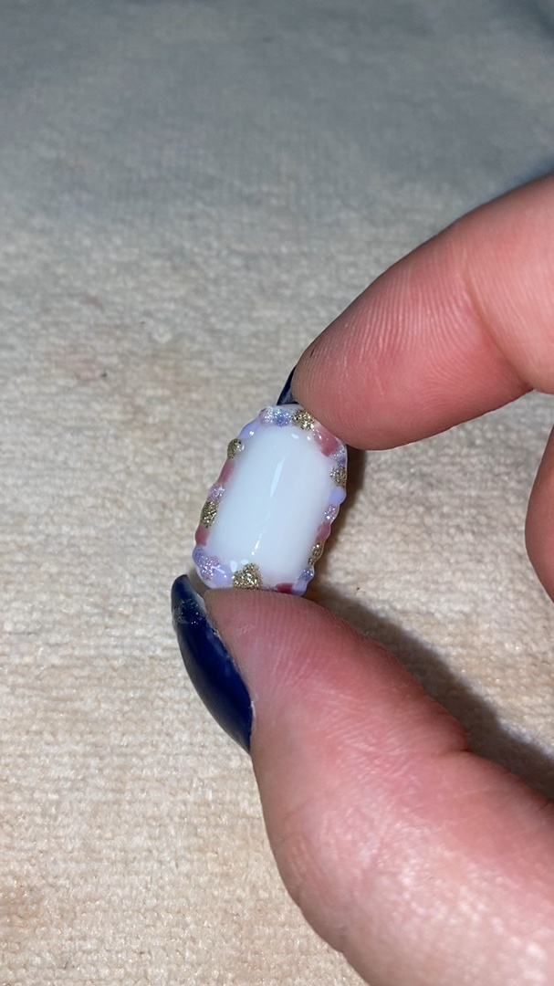 アイシングジェルネイル/セリア/ジェルネイルの人気ショート動画