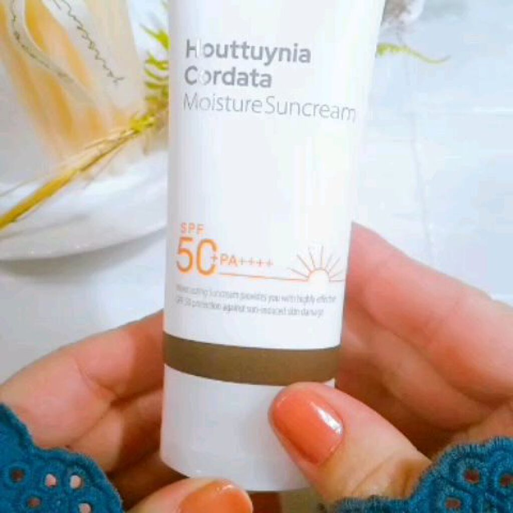 HCモイスチャーサンクリーム/allNATURAL/日焼け止めクリームの動画クチコミ3つ目