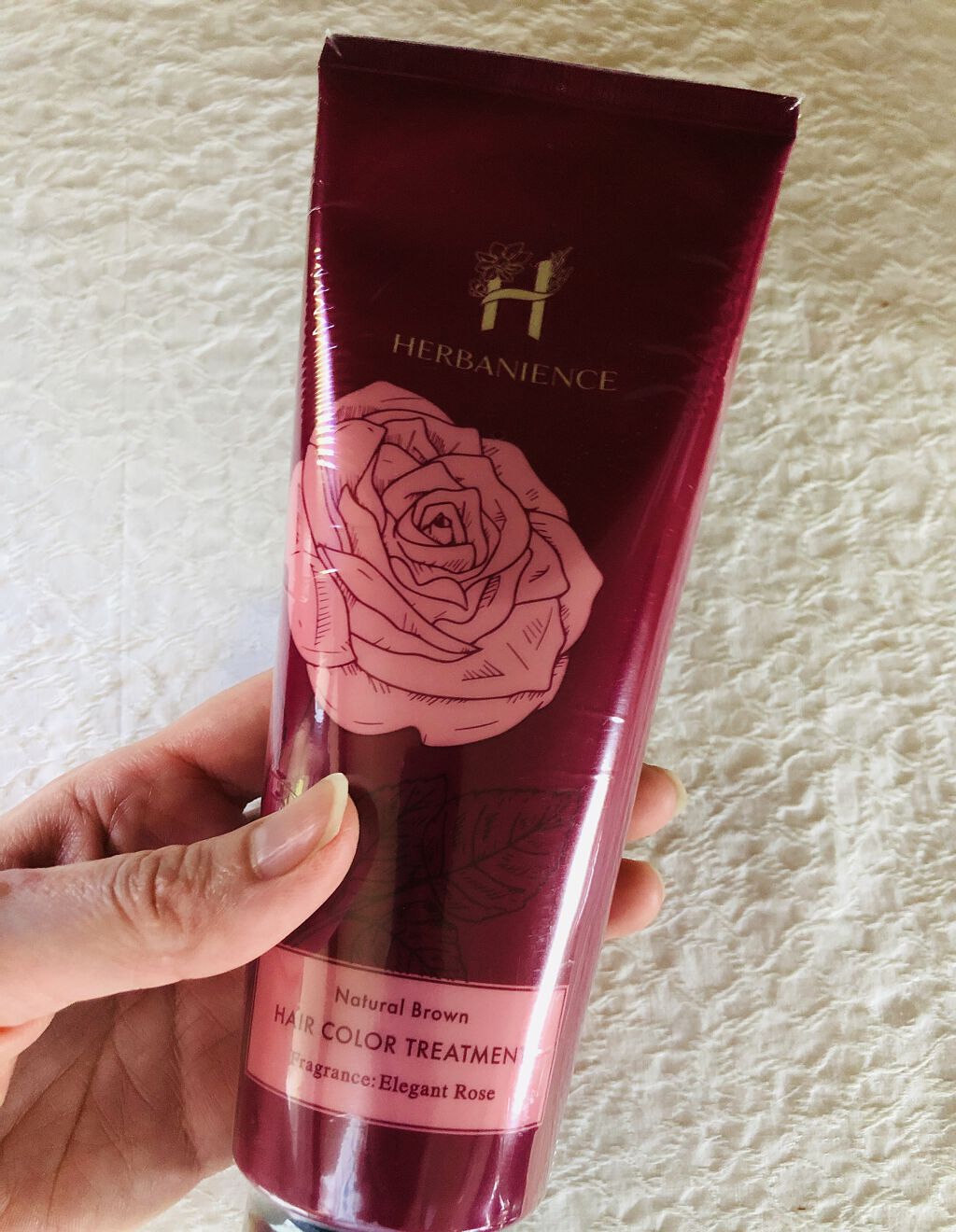 ハーバニエンス　ヘアカラートリートメント/HERBANIENCE/ヘアカラーを使ったクチコミ（1枚目）