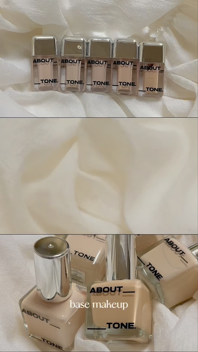 スキンレイヤーフィットファンデーション/ABOUT TONE/リキッドファンデーションを使ったクチコミ（1枚目）