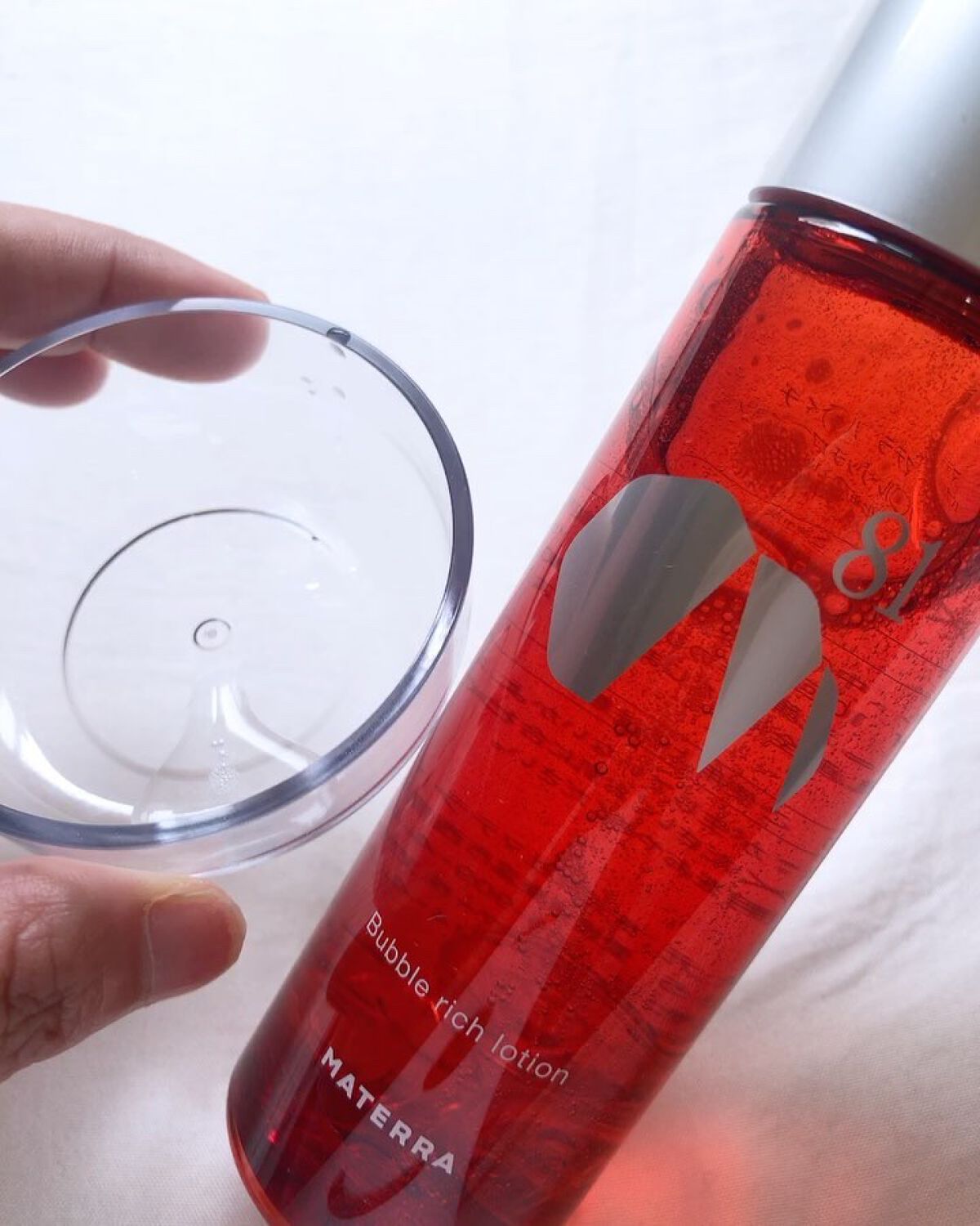 バブルリッチローション/MATERRA81/化粧水を使ったクチコミ（2枚目）