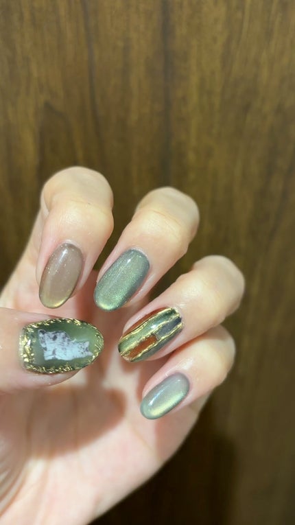 milk magnet/enoi/ジェルネイルの人気ショート動画