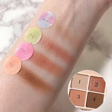 ヌードロップアイシャドウパレット/HOLIKA HOLIKA/アイシャドウパレットの動画クチコミ4つ目