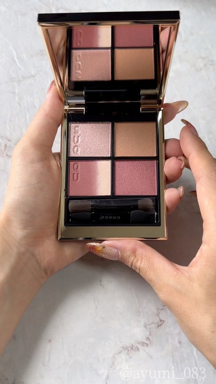 シグニチャー カラー アイズ/SUQQU/アイシャドウパレットの人気ショート動画