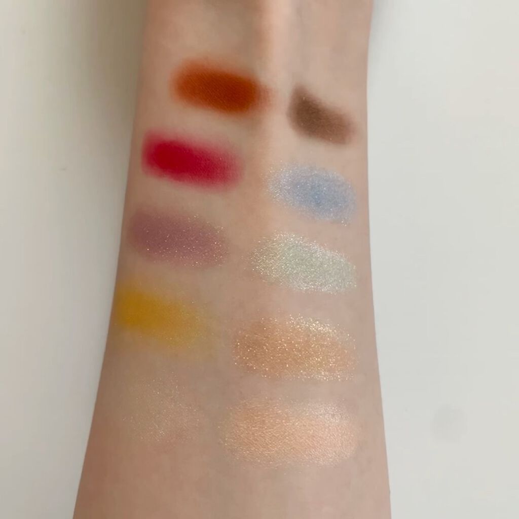 ＳＴバズカラーパレット/BUZZ/アイシャドウパレットを使ったクチコミ（3枚目）