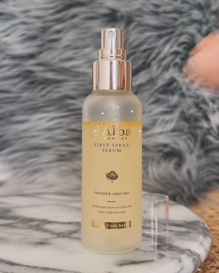 ダルバ ホワイトトリュフファーストスプレーセラム/ダルバ/ミスト状化粧水を使ったクチコミ（3枚目）
