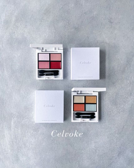 ヴォランタリーベイシス アイパレット/Celvoke/アイシャドウパレットの人気ショート動画