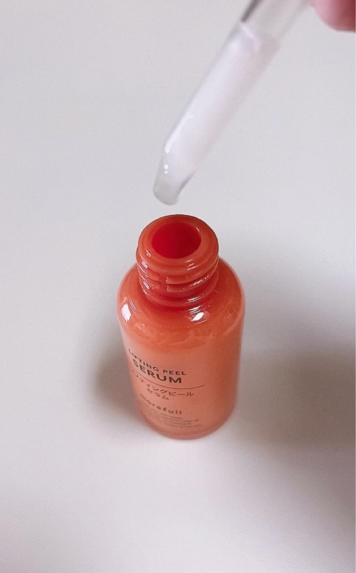 モアフルリフティングピールセラム/morefull /美容液の動画クチコミ3つ目
