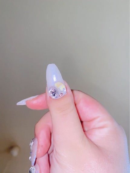 ジェルネイル(ライト対応)/セリア/ジェルネイルを使ったクチコミ(3枚目)