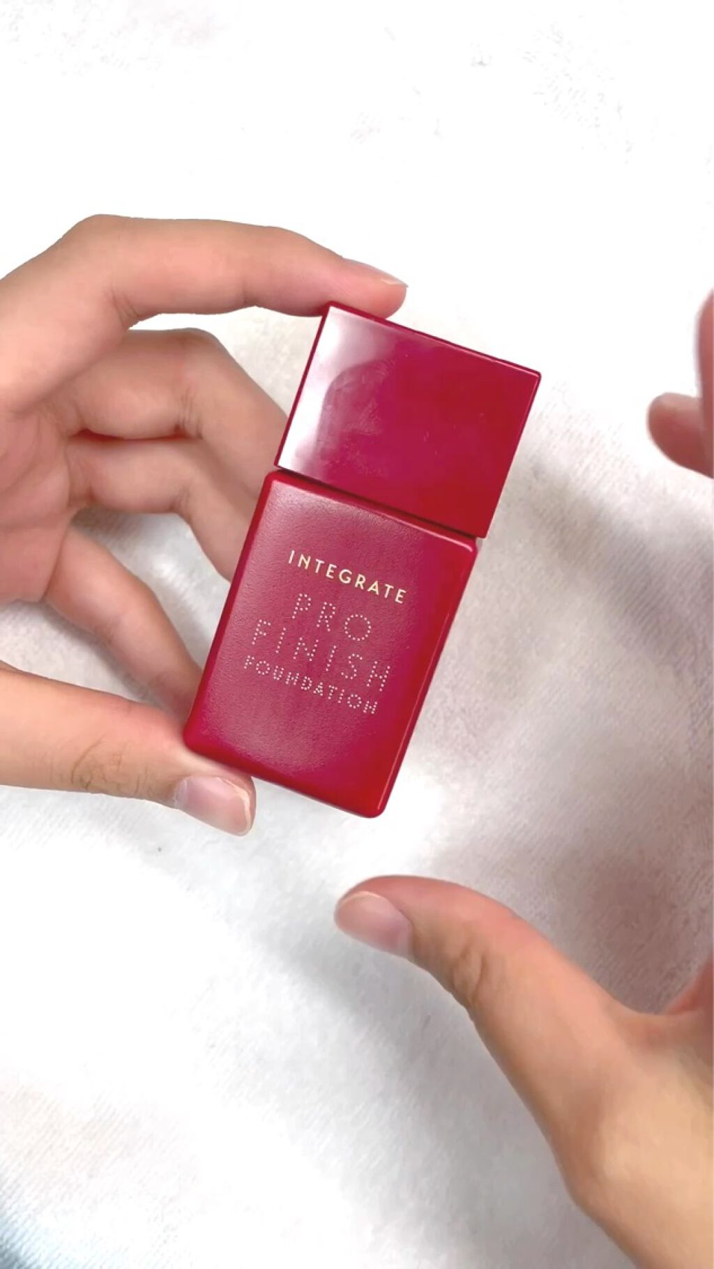 プロフィニッシュリキッド/インテグレート/リキッドファンデーションを使ったクチコミ（1枚目）