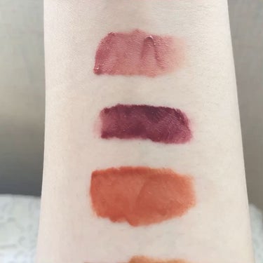 Soft touch lip tint SL5. アンカバード トープ/MERZY/口紅を使ったクチコミ（3枚目）