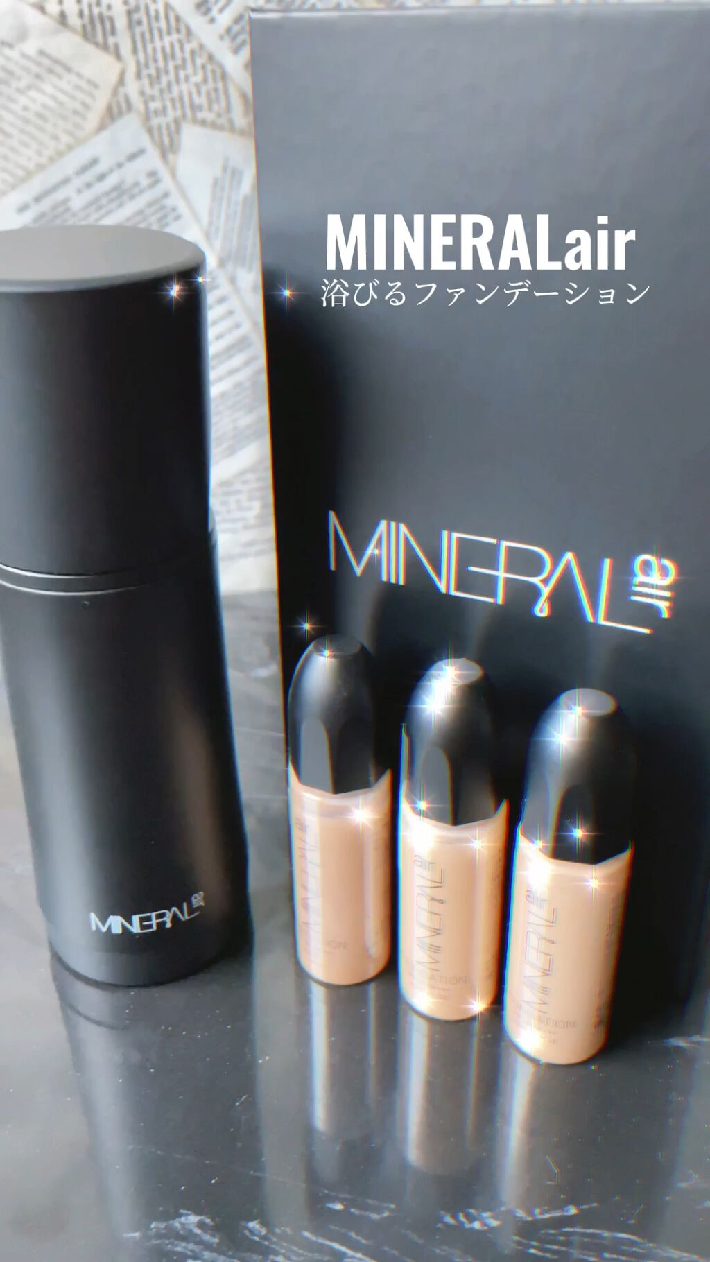 ミネラルエアーファンデーション/NIMERAL air/その他ファンデーションの動画クチコミ1つ目