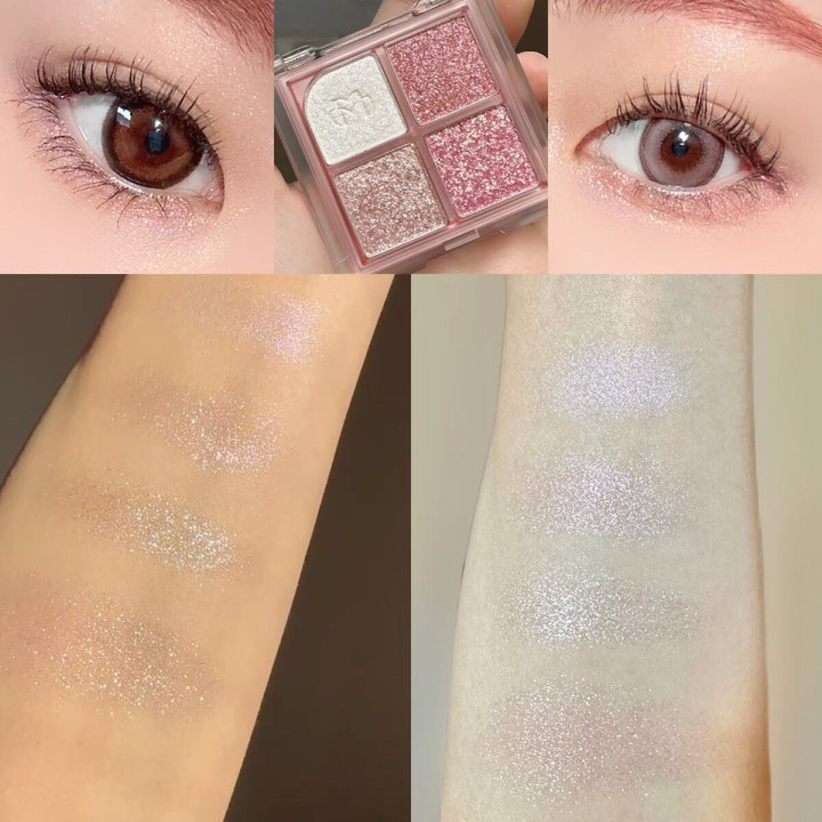 ニューグラムコレクション/mude./アイシャドウパレットを使ったクチコミ（2枚目）