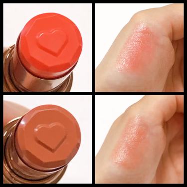 メルティールミナスルージュ（ティントタイプ）/キャンメイク/リップティントを使ったクチコミ（2枚目）