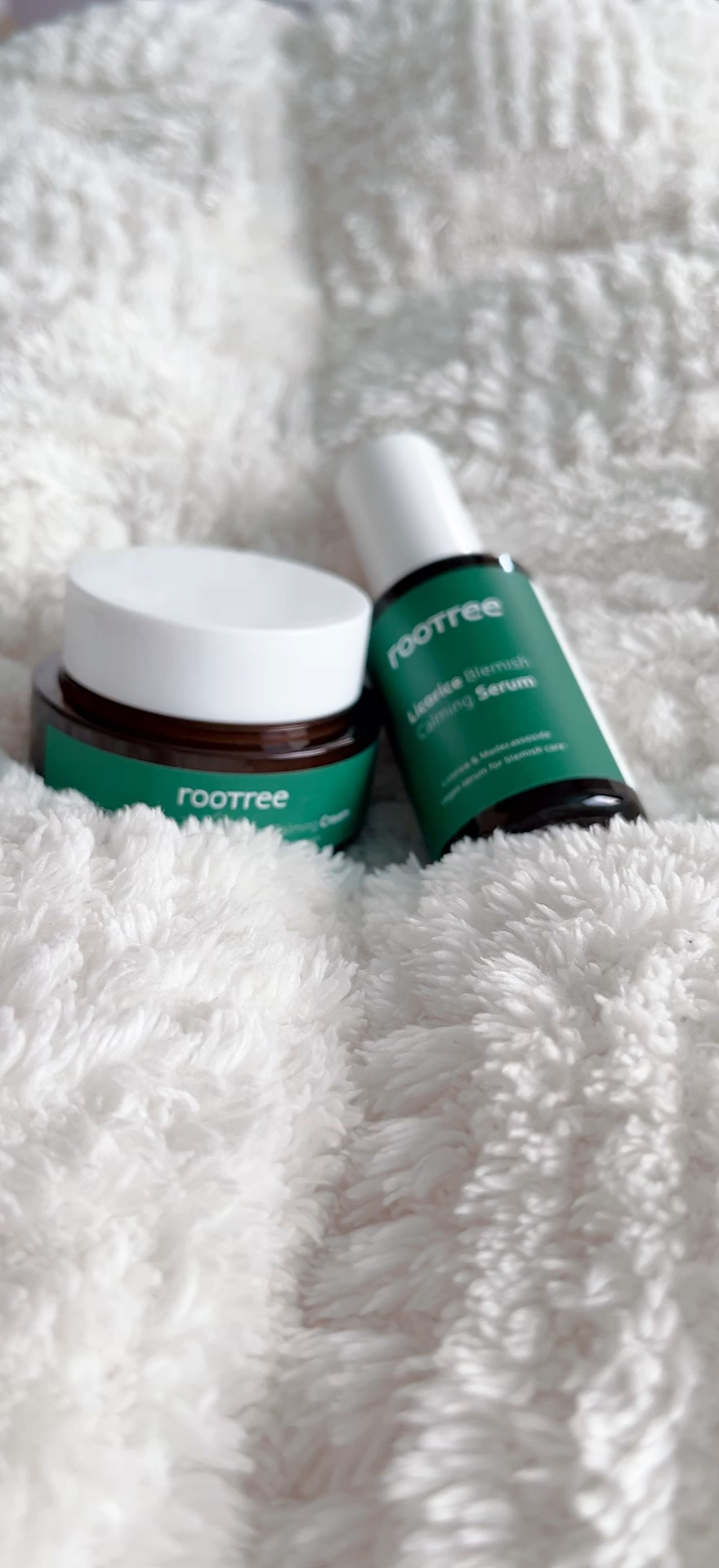 リコリス ブレミッシュ カーミングセラム/rooTree/美容液の動画クチコミ4つ目